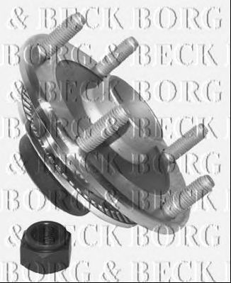 BORG & BECK bwk864 -  Комплект подшипника ступицы колеса